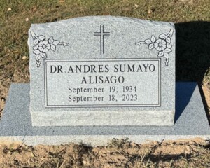 Georgia Grey granite slant marker with a serpentine top and matching base. Georgia Grey granite slant marker with a serpentine top and matching base.